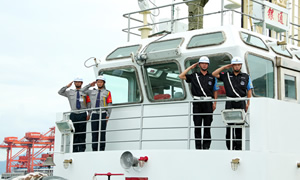 我公司和廣東國華粵電臺山發(fā)電有限公司順利簽訂安保合同