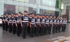 中保維安公司擁有一支高素質(zhì)的安保團(tuán)隊(duì)